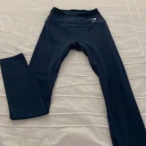 Gymshark pants in navy blue xs